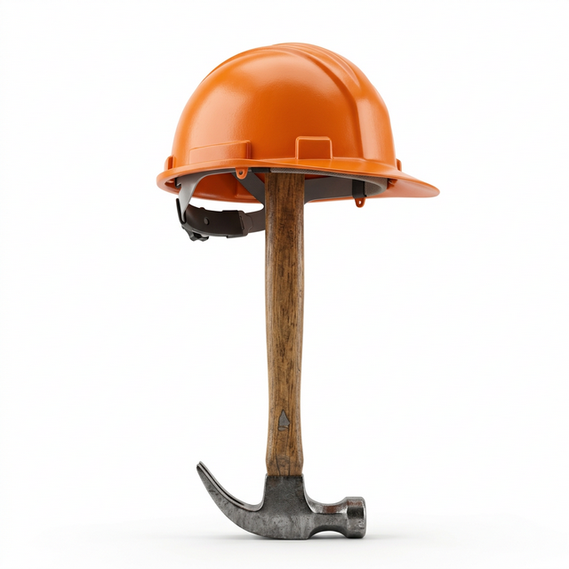 Ticu Construct Hammer and Helmet